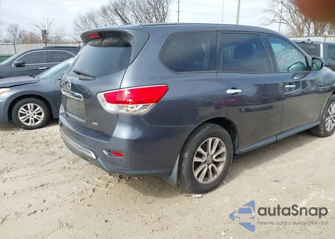 2014 Nissan Pathfinder S from USA, damaged, VIN 5N1AR2MM0EC697321